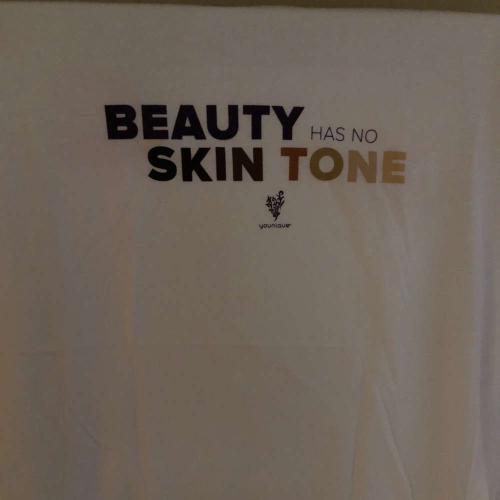 Beauty has no skin tone T-shirt